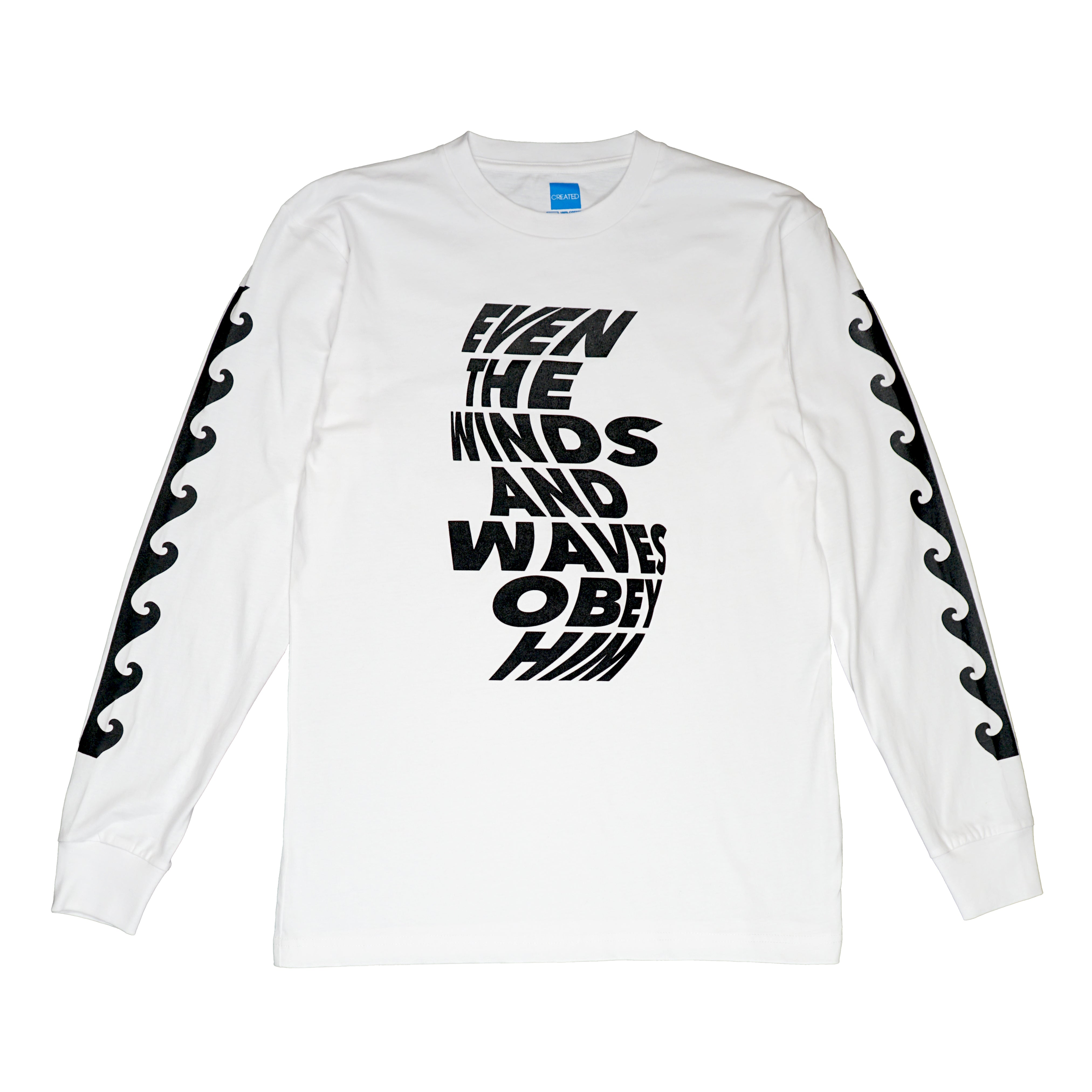 Winds & Waves T-shirt White – CREATED Clothing Company