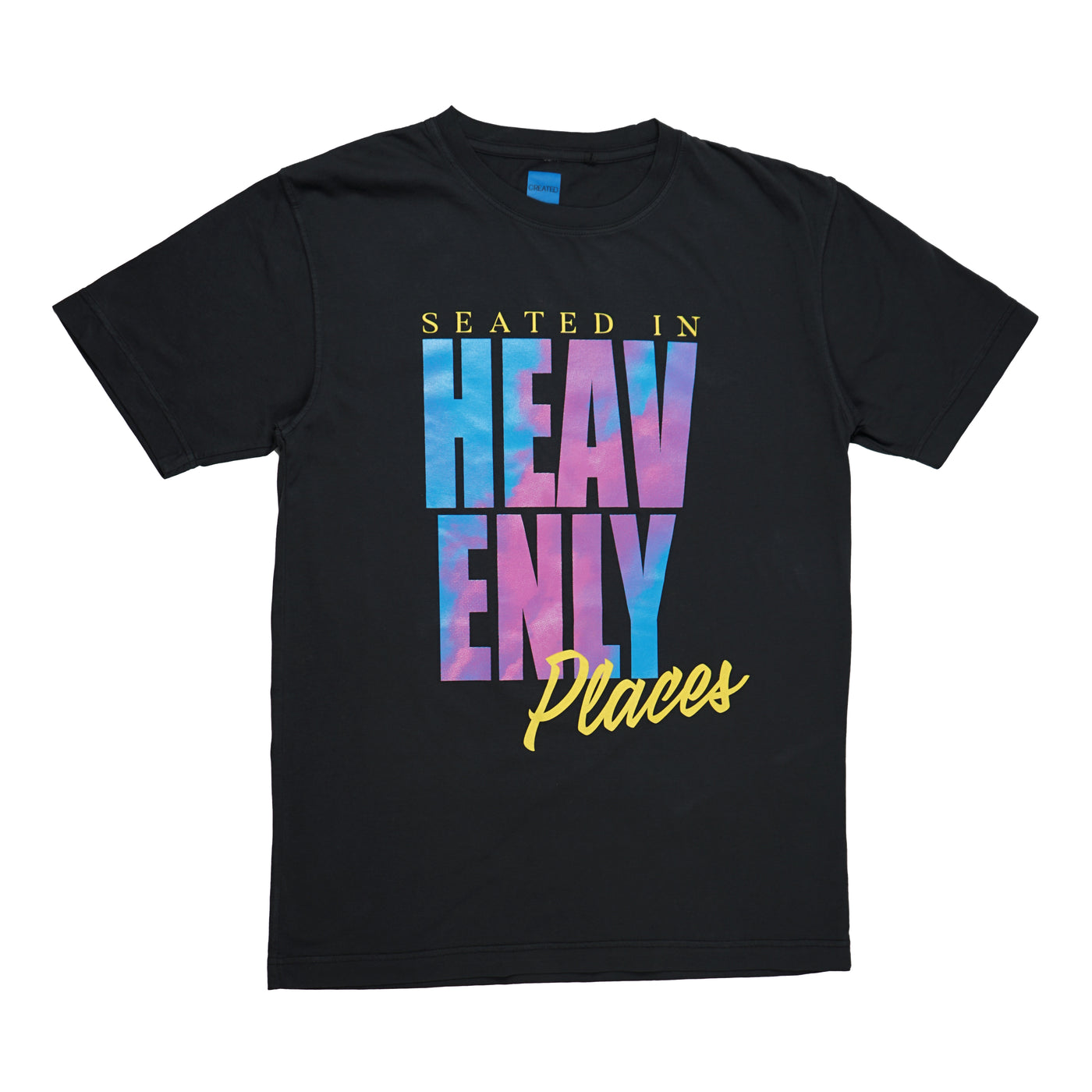 Heavenly Places T-shirt Vintage Black