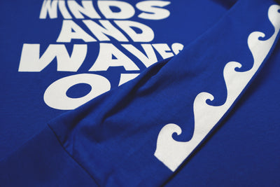Winds & Waves T-shirt Blue