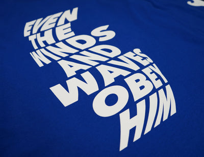 Winds & Waves T-shirt Blue