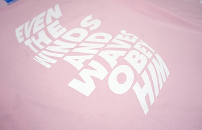 Winds & Waves T-shirt Pink