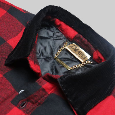 Waymarks Plaid Corduroy Collar Jacket